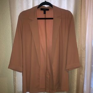 Salmon pink blazer